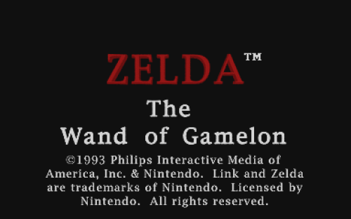 Zelda: The Wand of Gamelon