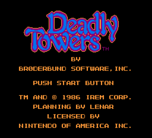 Deadly Towers