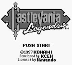 Game: Castlevania Legends