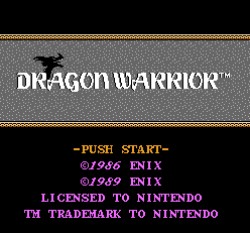 Game: Dragon Warrior